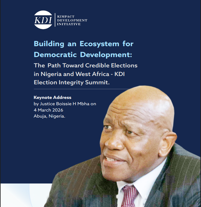 Building an Ecosystem for Democratic Development: The Path Toward Credible Elections in Nigeria and West Africa